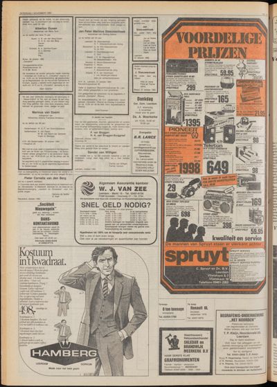 De Gecombineerde Midden Nederland, 1 november 1980