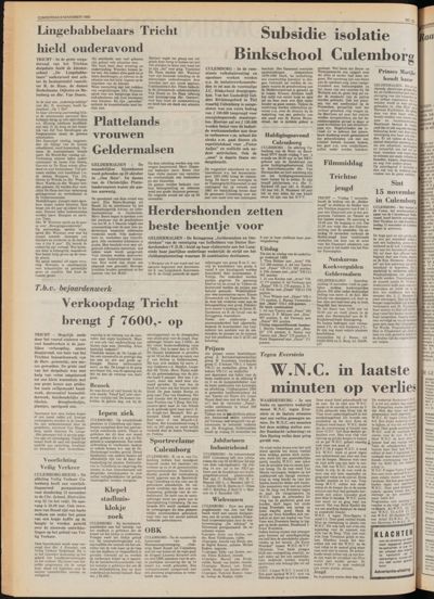 De Gecombineerde Midden Nederland, 6 november 1980