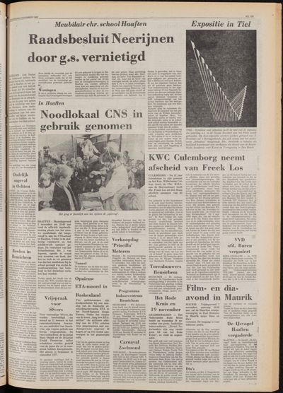 De Gecombineerde Midden Nederland, 6 november 1980