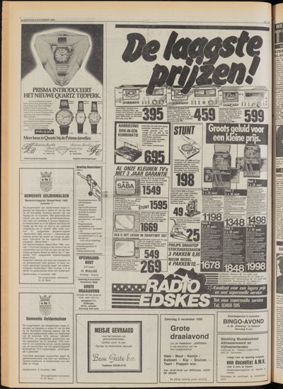 De Gecombineerde Midden Nederland, 6 november 1980
