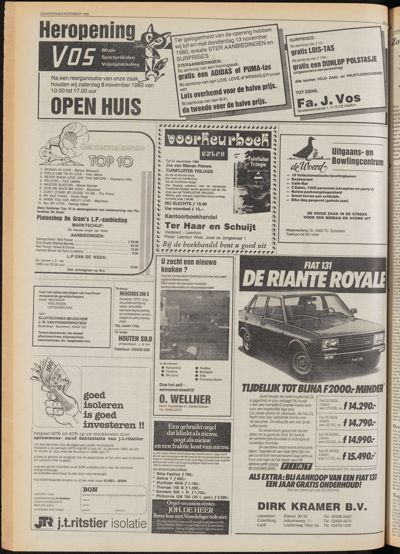 De Gecombineerde Midden Nederland, 6 november 1980