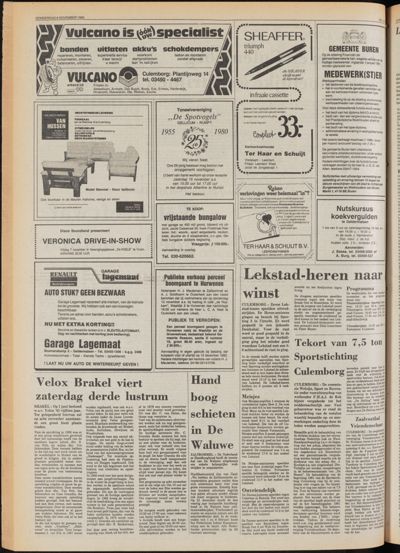 De Gecombineerde Midden Nederland, 6 november 1980