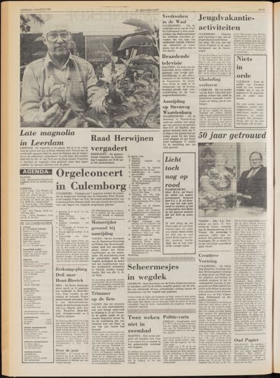 De Gecombineerde Midden Nederland, 1 augustus 1981