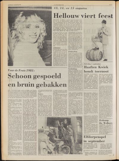 De Gecombineerde Midden Nederland, 1 augustus 1981