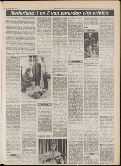 De Gecombineerde Midden Nederland, 1 augustus 1981