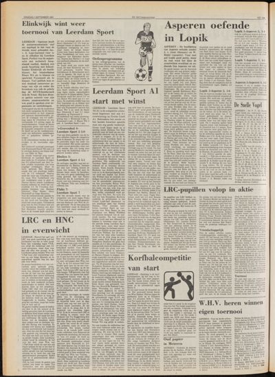 De Gecombineerde Midden Nederland, 1 september 1981
