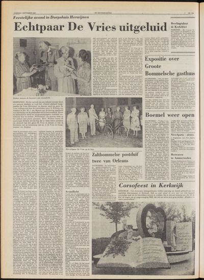 De Gecombineerde Midden Nederland, 1 september 1981