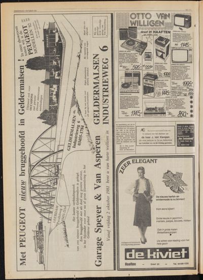 De Gecombineerde Midden Nederland, 1 oktober 1981
