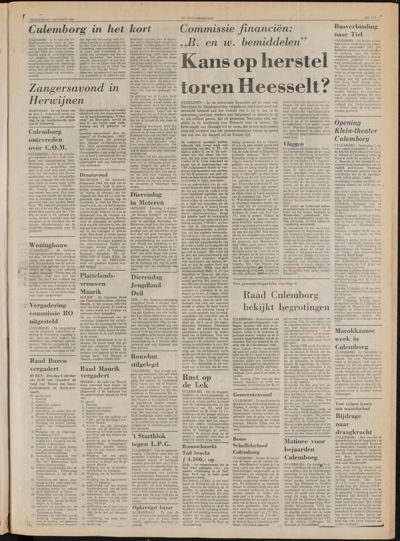 De Gecombineerde Midden Nederland, 1 oktober 1981
