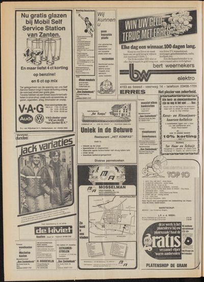 De Gecombineerde Midden Nederland, 1 oktober 1981