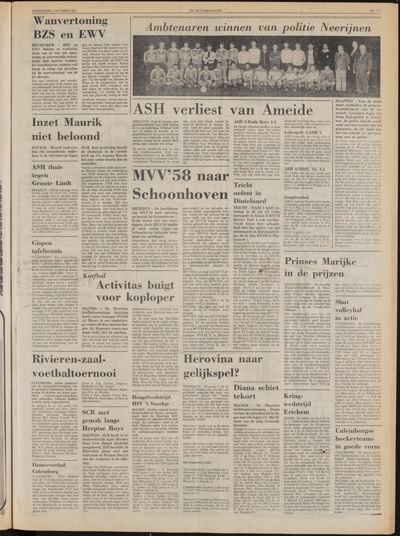 De Gecombineerde Midden Nederland, 1 oktober 1981