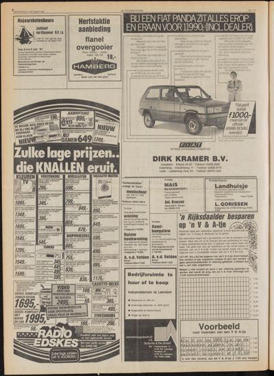 De Gecombineerde Midden Nederland, 1 oktober 1981