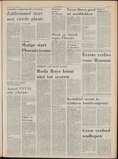 De Gecombineerde Midden Nederland, 1 oktober 1981