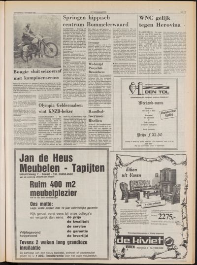 De Gecombineerde Midden Nederland, 1 oktober 1981