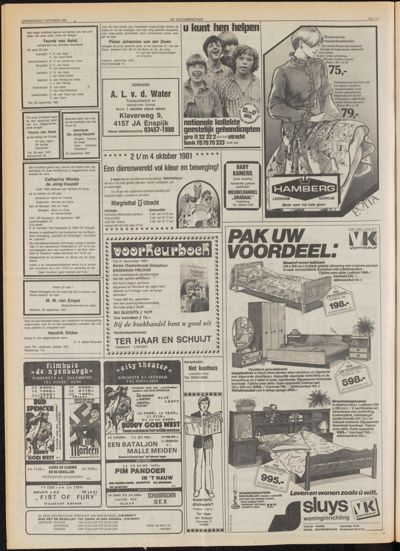 De Gecombineerde Midden Nederland, 1 oktober 1981