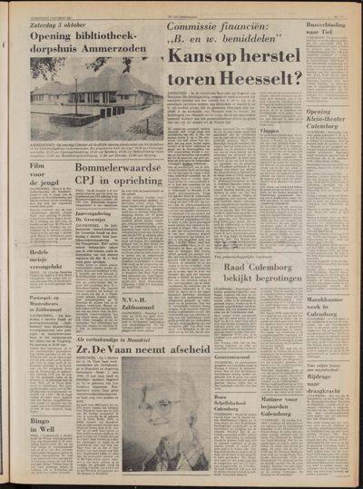 De Gecombineerde Midden Nederland, 1 oktober 1981