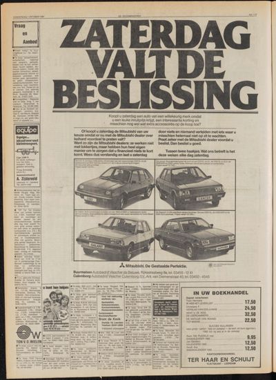 De Gecombineerde Midden Nederland, 1 oktober 1981