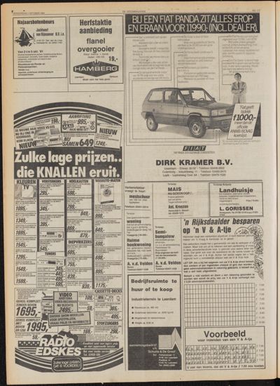 De Gecombineerde Midden Nederland, 1 oktober 1981