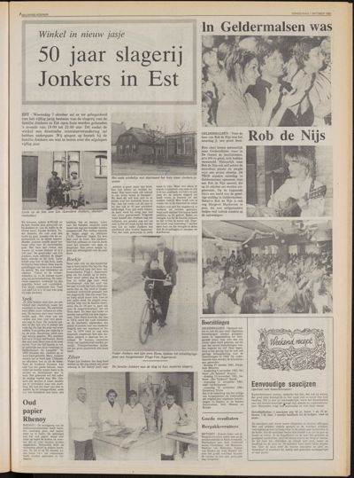 De Gecombineerde Midden Nederland, 1 oktober 1981