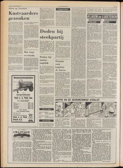 De Gecombineerde Midden Nederland, 1 december 1981