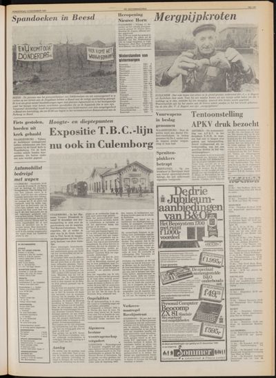 De Gecombineerde Midden Nederland, 10 december 1981