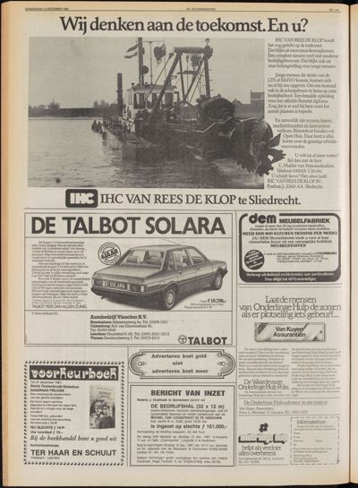 De Gecombineerde Midden Nederland, 10 december 1981