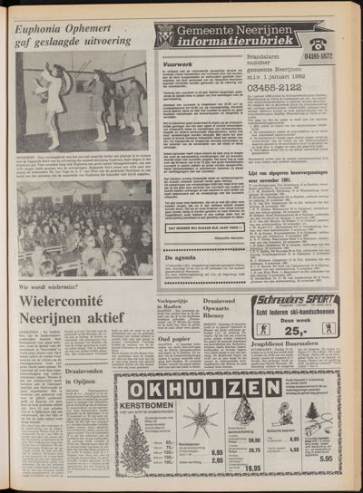De Gecombineerde Midden Nederland, 10 december 1981