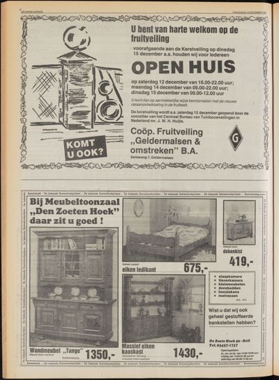 De Gecombineerde Midden Nederland, 10 december 1981