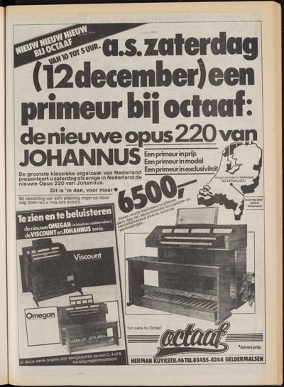 De Gecombineerde Midden Nederland, 10 december 1981
