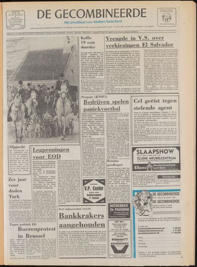 De Gecombineerde Midden Nederland, 1 april 1982