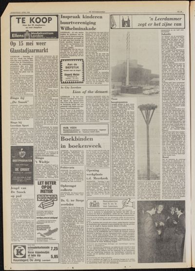 De Gecombineerde Midden Nederland, 1 april 1982