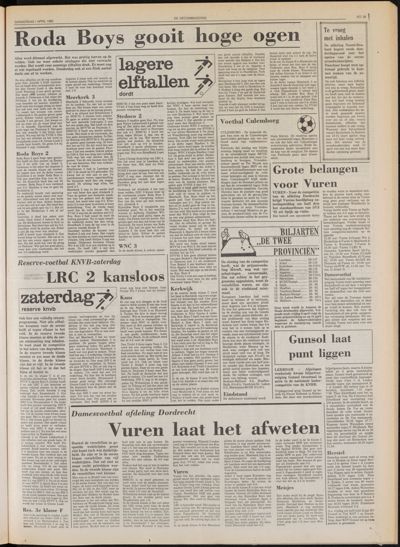 De Gecombineerde Midden Nederland, 1 april 1982