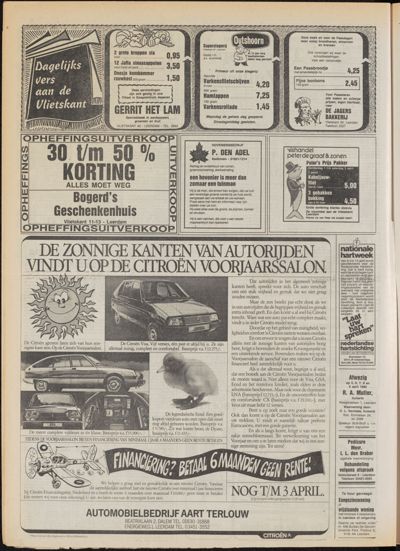 De Gecombineerde Midden Nederland, 1 april 1982