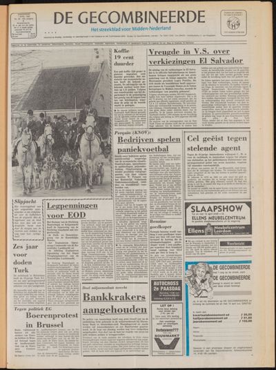 De Gecombineerde Midden Nederland, 1 april 1982