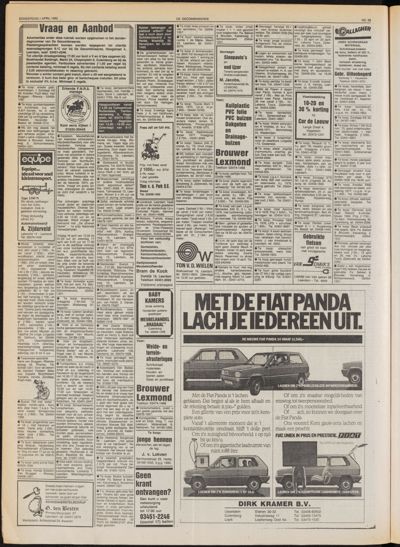 De Gecombineerde Midden Nederland, 1 april 1982