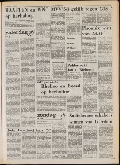 De Gecombineerde Midden Nederland, 1 april 1982