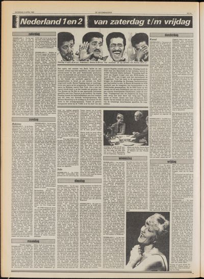 De Gecombineerde Midden Nederland, 10 april 1982