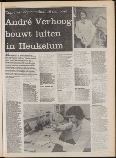 De Gecombineerde Midden Nederland, 10 april 1982