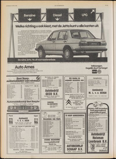 De Gecombineerde Midden Nederland, 10 april 1982