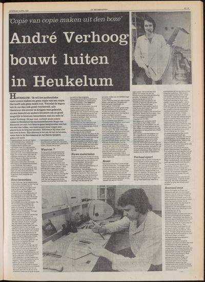 De Gecombineerde Midden Nederland, 10 april 1982