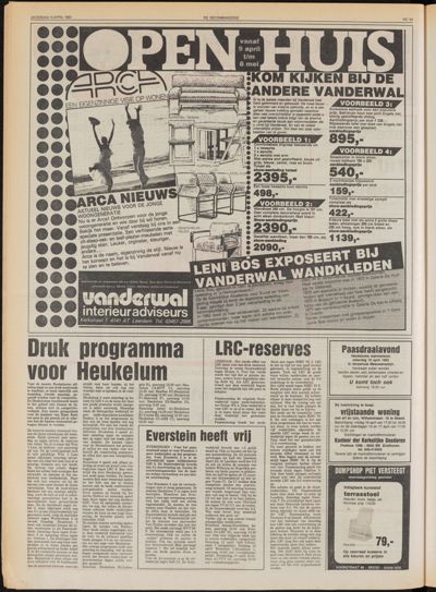 De Gecombineerde Midden Nederland, 10 april 1982