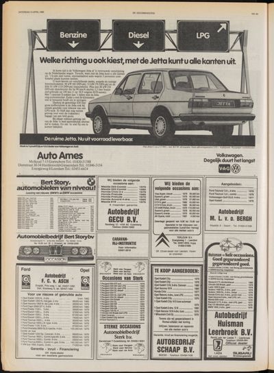 De Gecombineerde Midden Nederland, 10 april 1982