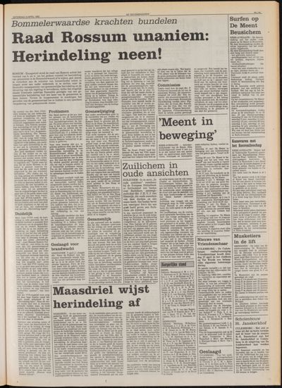 De Gecombineerde Midden Nederland, 10 april 1982