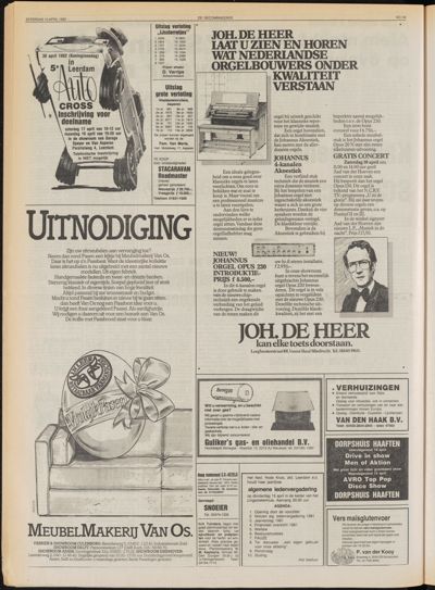 De Gecombineerde Midden Nederland, 10 april 1982