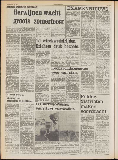 De Gecombineerde Midden Nederland, 1 juli 1982