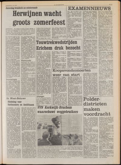 De Gecombineerde Midden Nederland, 1 juli 1982