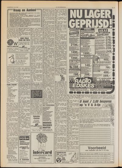 De Gecombineerde Midden Nederland, 1 juli 1982