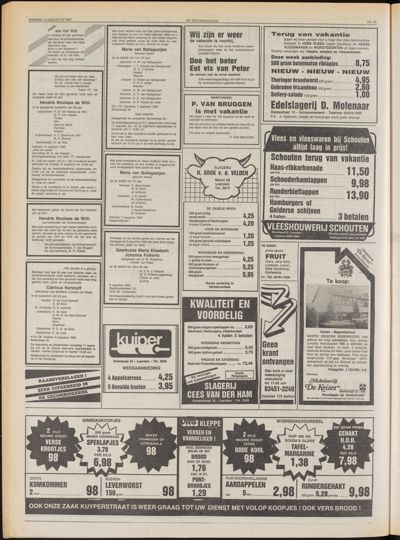 De Gecombineerde Midden Nederland, 10 augustus 1982