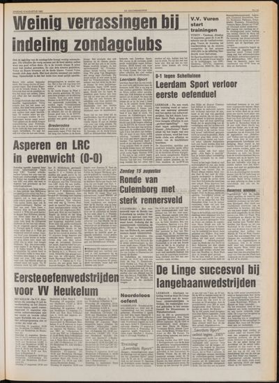 De Gecombineerde Midden Nederland, 10 augustus 1982