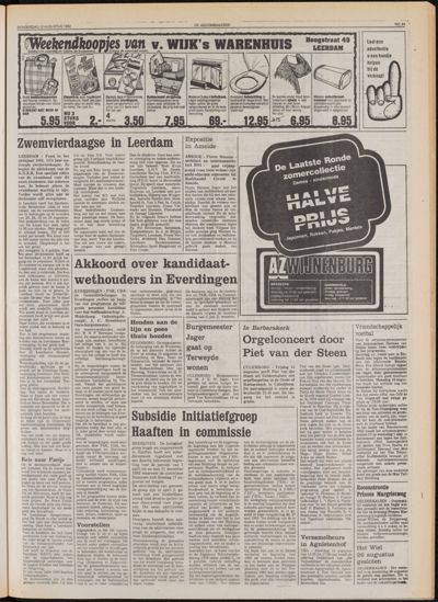 De Gecombineerde Midden Nederland, 10 augustus 1982
